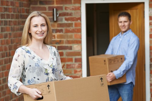 Seasonal belongings and business materials stored neatly in a local storage space
